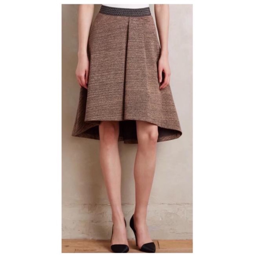 Anthropologie HD in Paris Glistened Sweater Skirt